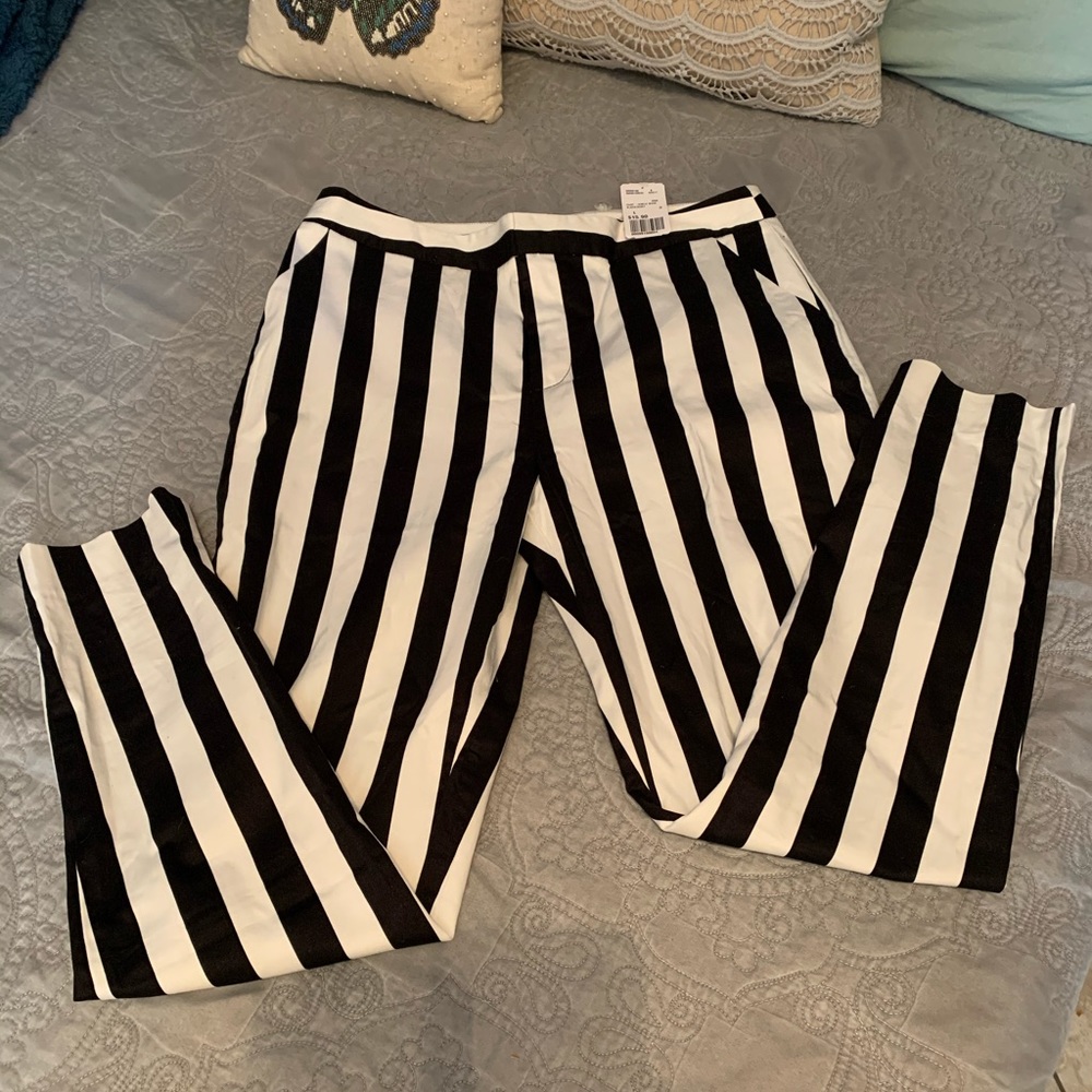 Forever 21 striped dress pants
